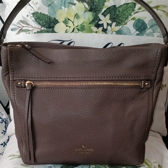 Kate Spade Preloved Cobble Hill Dark Brown Shoulder Bag - Picture 3 of 16